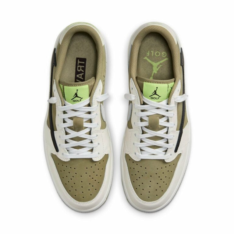 Air Jordan 1 Low Golf x Travis Scott 1 Olive