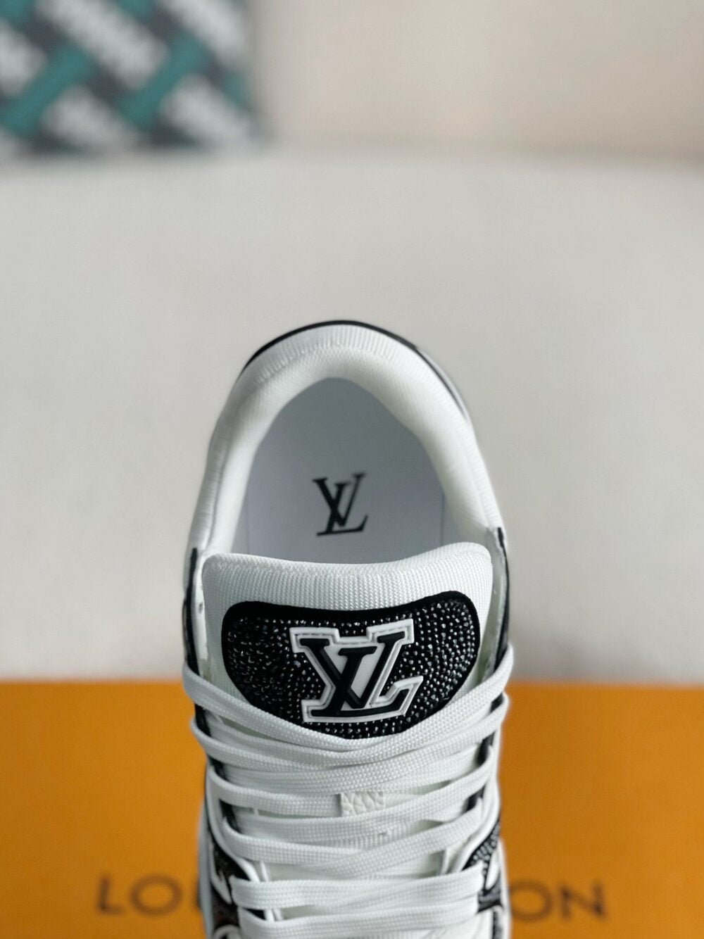 Louis Vuitton LV Trainer Sneaker ‘Denim Monogram Black Diamond’