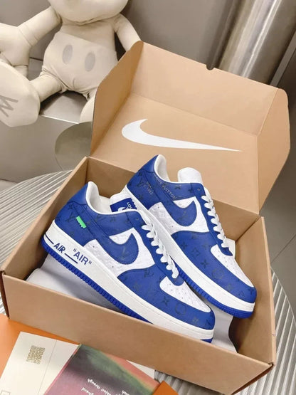 Louis Vuitton x Nike Air Force 1 Low ‘By Virgil Abloh White/Blue’