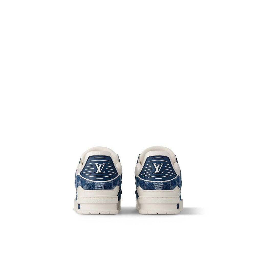 Louis Vuitton LV Trainer Sneaker ‘Damier Denim Blue’