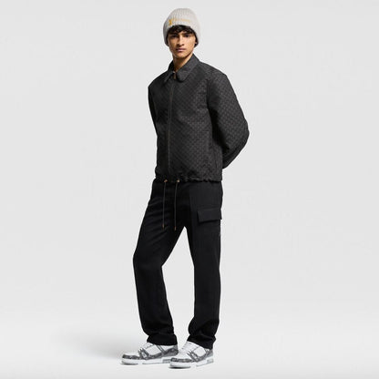 Louis Vuitton LV Trainer Sneaker ‘Denim Monogram Grey’