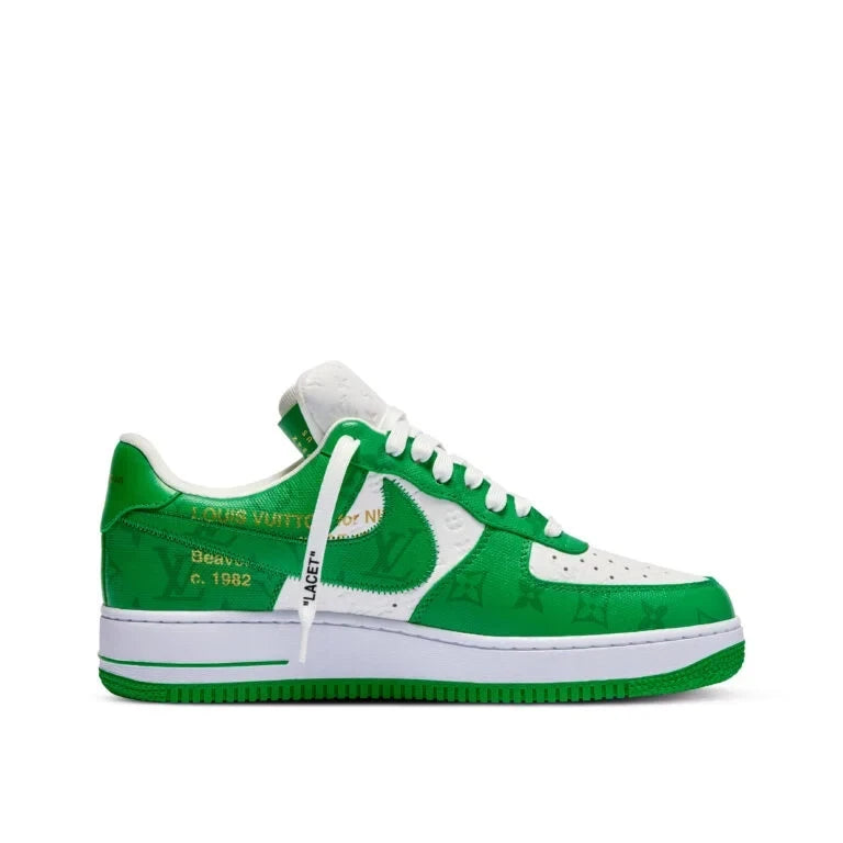 Louis Vuitton x Nike Air Force 1 Low ‘By Virgil Abloh White/Green’